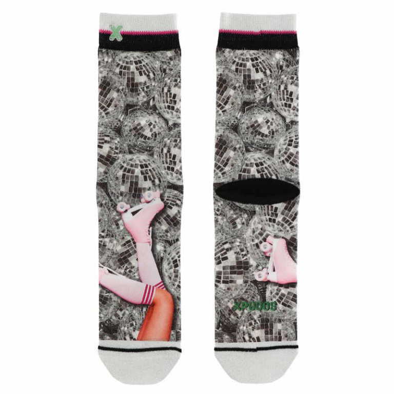 XPOOOS Disco Skater - Accessoire Bunt aus Stoff