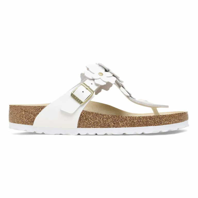 BIRKENSTOCK Gizeh Flower Embellishment Nat
