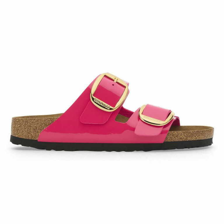 BIRKENSTOCK Arizona Big Buckle Birko-Flor Patent