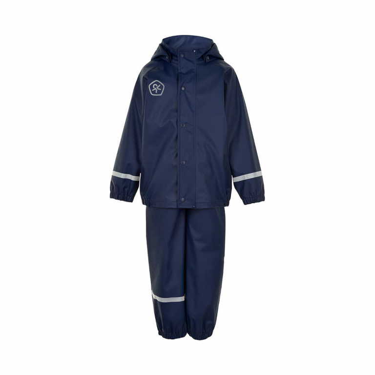 COLOR KIDS Rain Set-Solid-PU