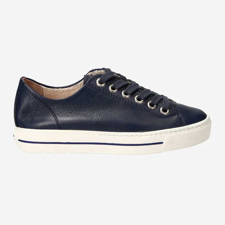 PAUL GREEN  - Damenschuh Blau aus Leder