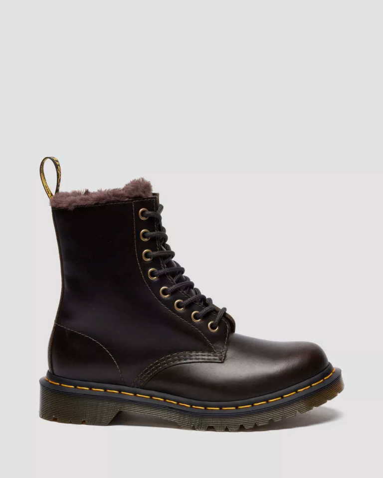 DR. MARTENS 1460 Serena - Damenschuh Braun aus Leder