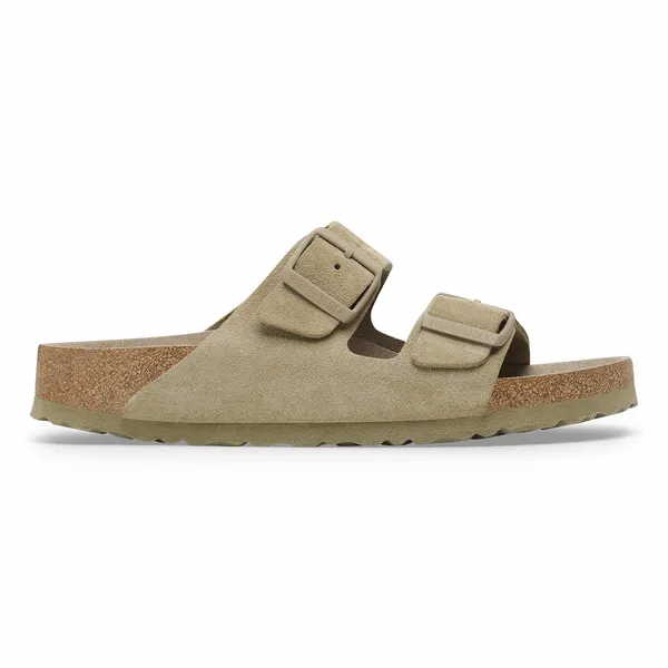 BIRKENSTOCK Arizona Soft Foodbed Suede Leather