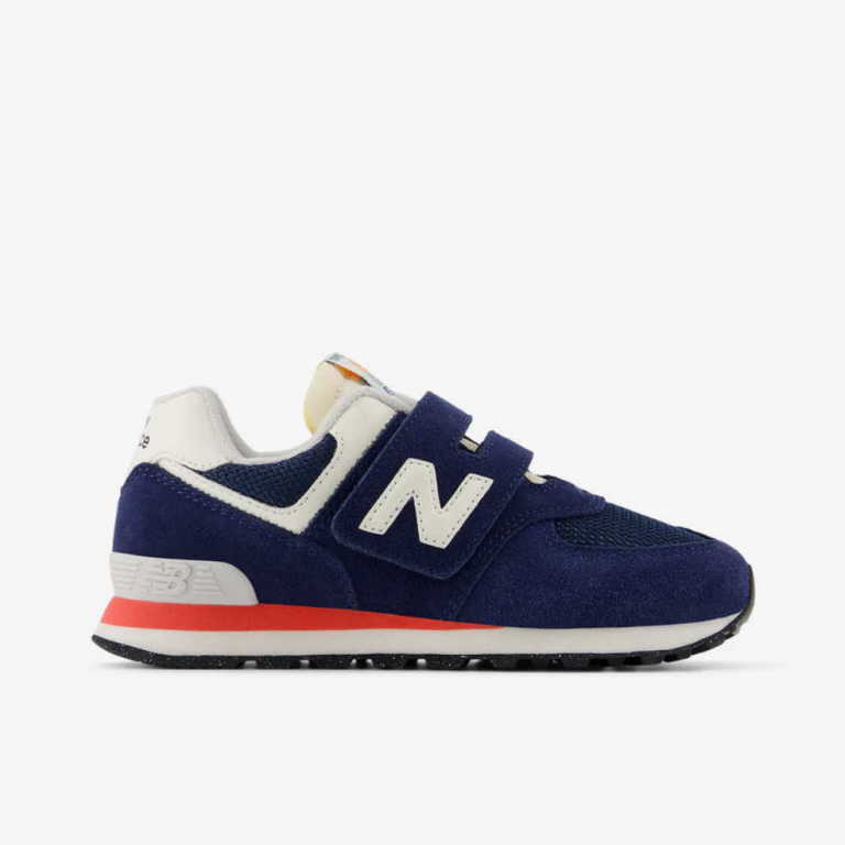 NEW BALANCE 574 - Kinderschuh Blau aus Synthetik