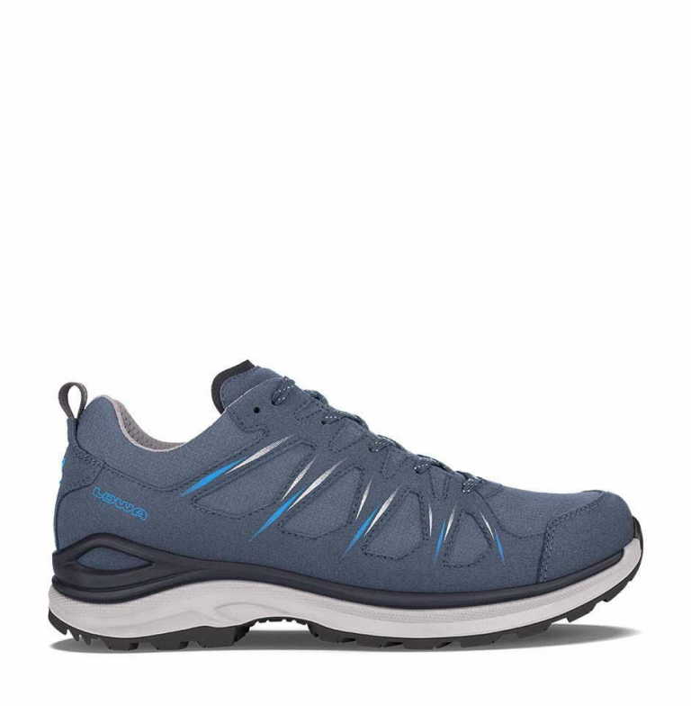 LOWA INNOX EVO II GTX - Herrenschuh Blau aus Stoff