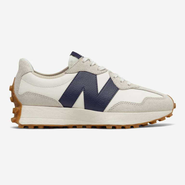 NEW BALANCE 327 - Damenschuh Weiss aus Stoff