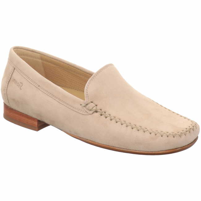 SIOUX Campina - Damenschuh Beige aus Nubuk/Velours