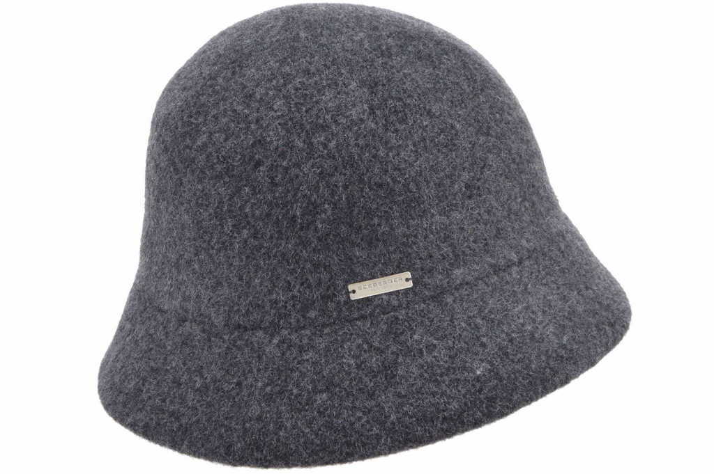 SEEBERGER Walkglocke - Accessoire Grau aus Stoff
