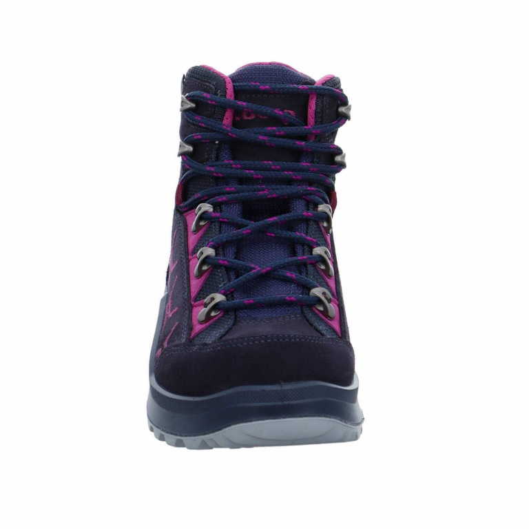 LOWA KODY EVO GTX MID JUNIOR - Kinderschuh Blau aus Stoff