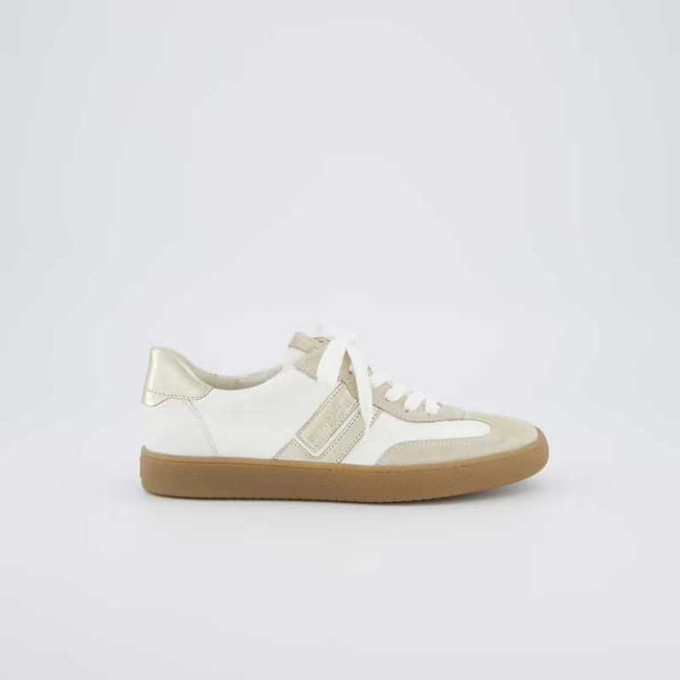 PAUL GREEN  - Damenschuh Weiss aus Leder