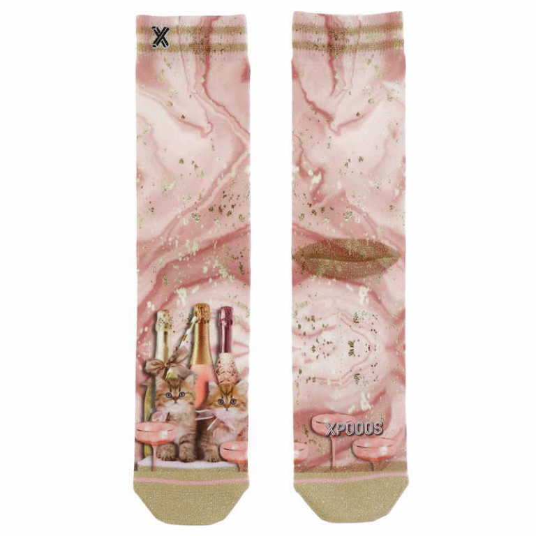 XPOOOS Pink Champagne - Accessoire Bunt aus Stoff